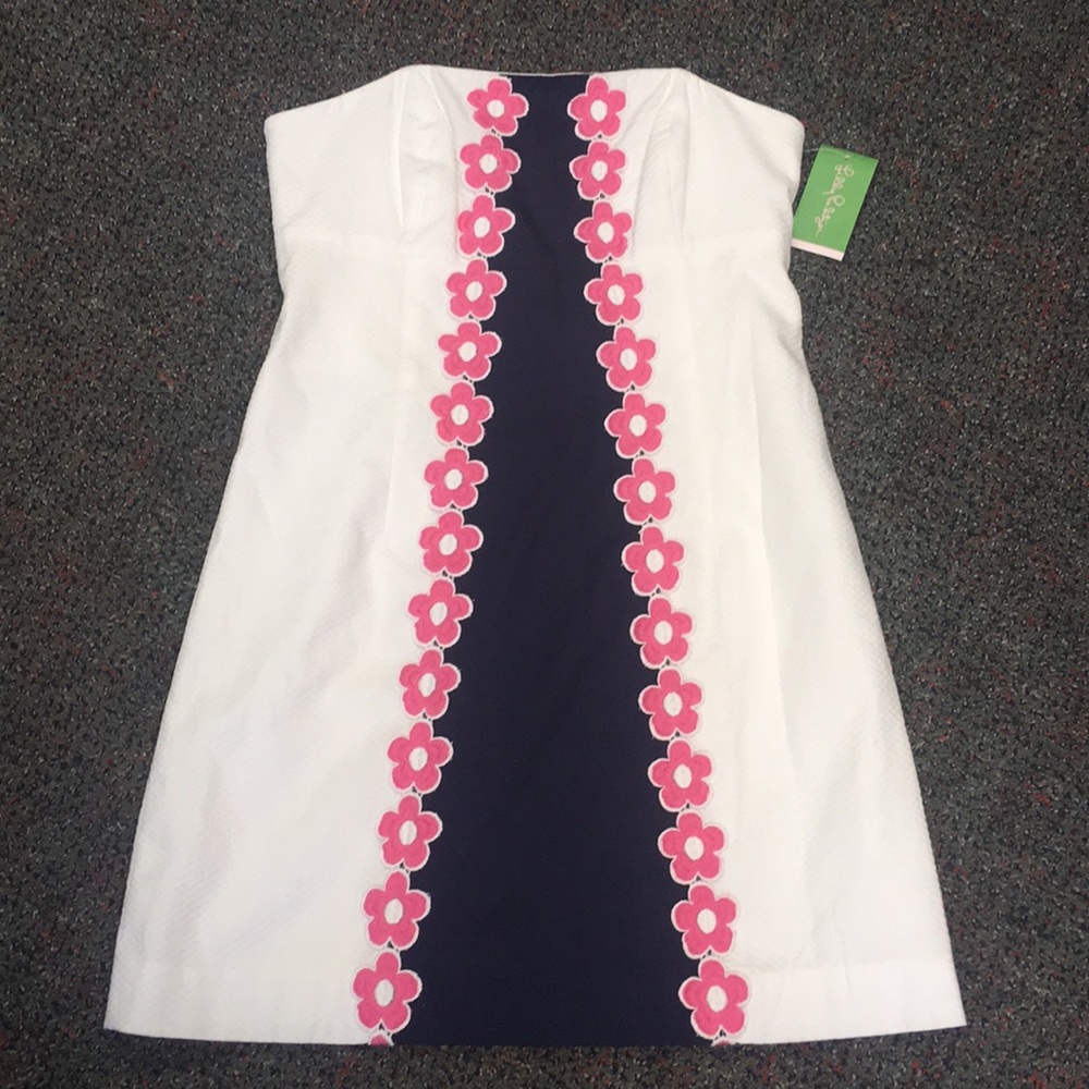 Lilly Pulitzer strapless dress NWT